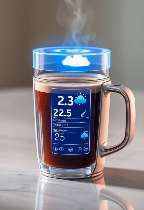 Sip of the Future: Futuristic Coffee Mug