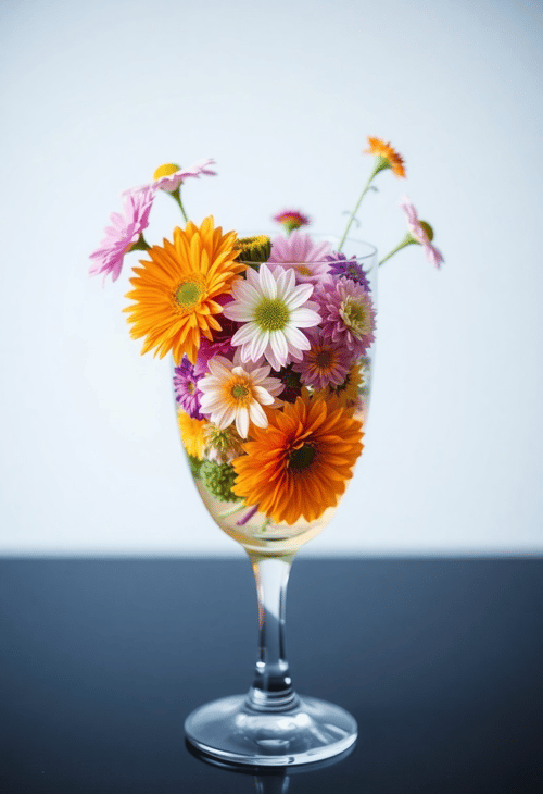 Floral Fizz: The Blooming Cocktail