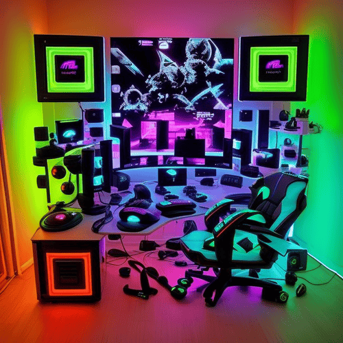 Gamer Room QR Code Ilusion