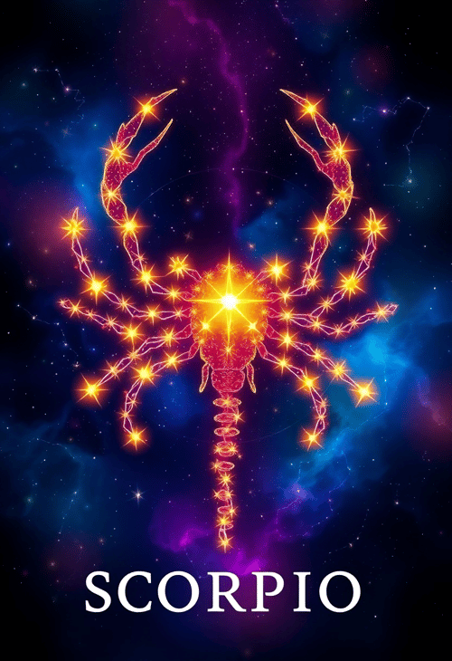 Celestial Dance of the Scorpion Stars