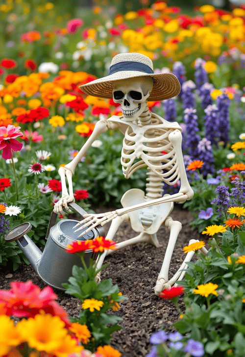 Skeleton's Gardening Escape