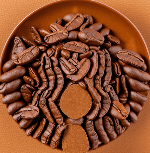 Logo Coffee Beans Effect