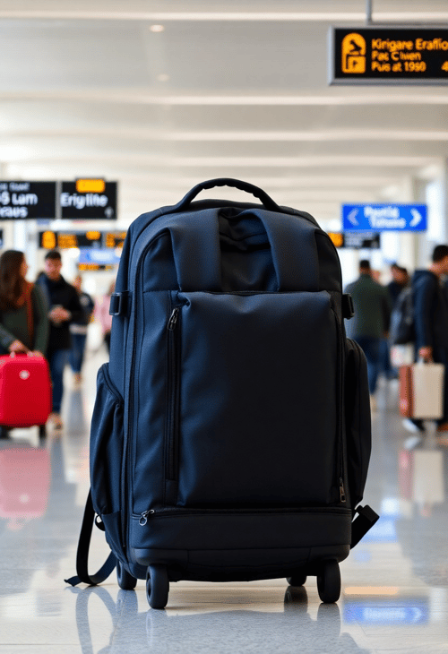 Travel-Ready: All-In-One Luggage Backpack