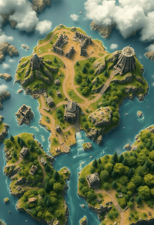 Fantasy World in 3D