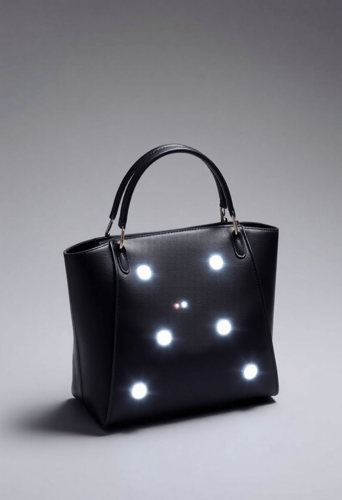 Luminescent Evening Handbag with LED Accents