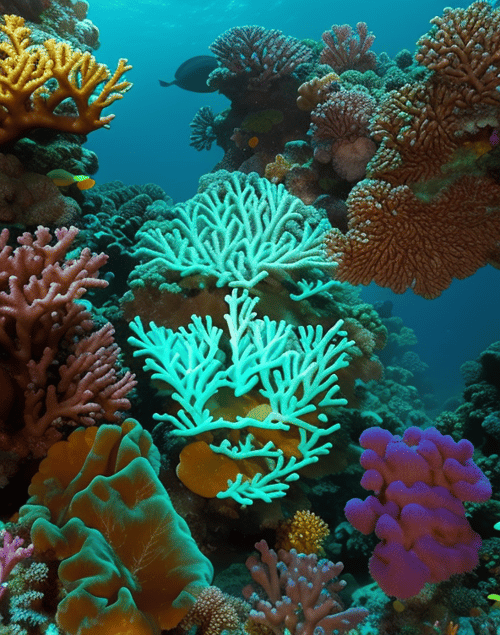 Underwater Coral Reef Illusion Maker