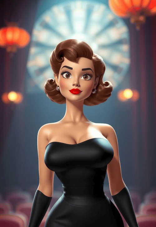 Vintage Glamour Icon