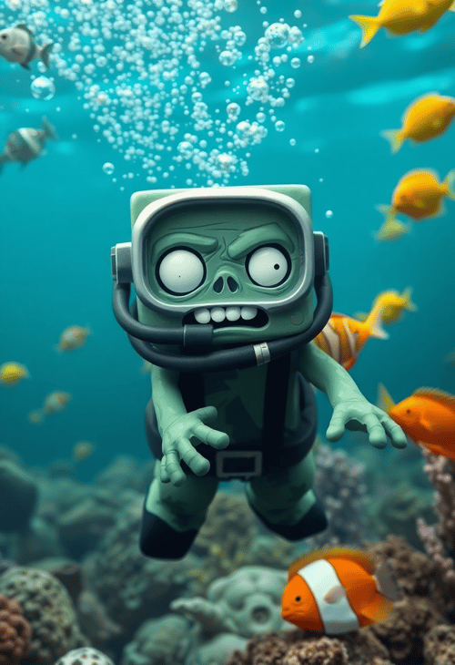 Underwater Zombie Adventure