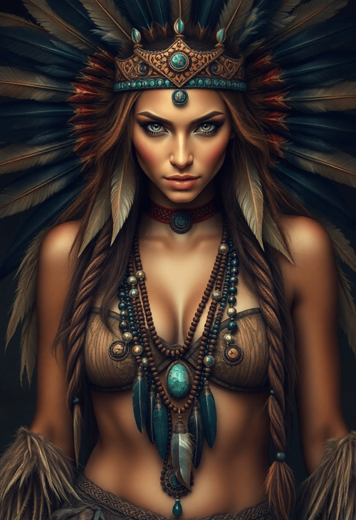 Earthbound Goddess: The Elegant Female Shaman