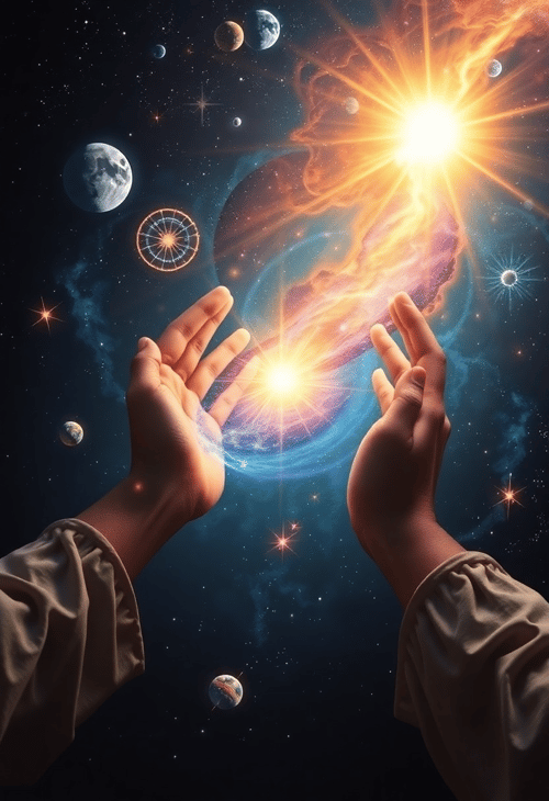 Hands of Creation: Sculpting the Universe