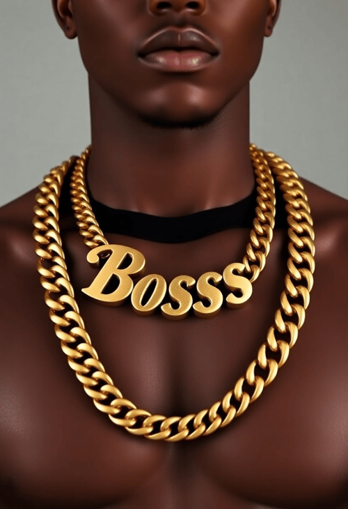The Boss: Gold Gangster Chain