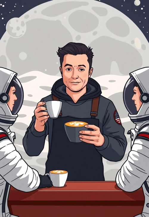 Elon Musk: The Space Barista