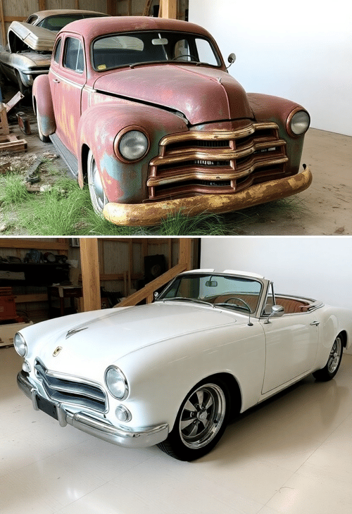 Car Enthusiast: From Rust Bucket to Showroom Shine