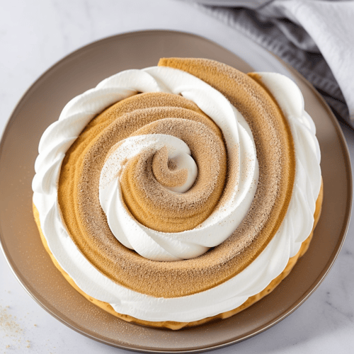 Whipped Cream AI Spiral Art