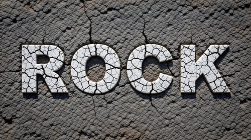 Solid Stone Rock 3D Font Maker