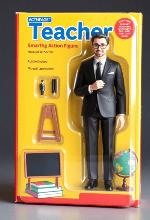 Inspiring Teacher Action Figure
