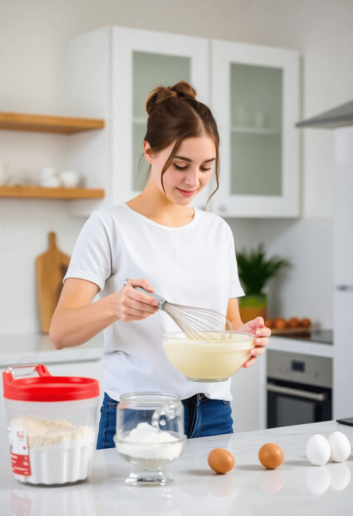 Baking a Simple Cake