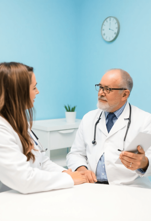 Doctor Consulting with a Patient