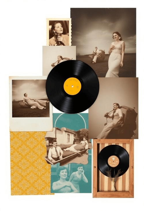 Retro Vibes Moodboard: A Nostalgic Journey Through the Past