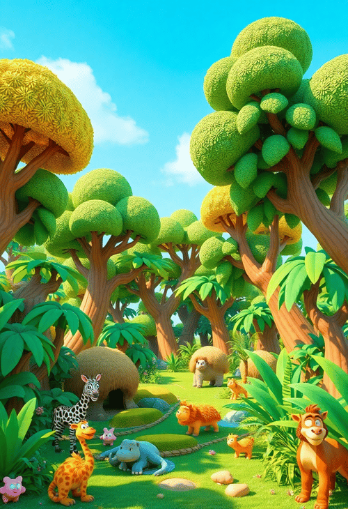 Cartoon Jungle