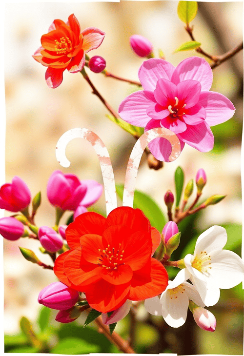 Aries and Spring Blossoms
