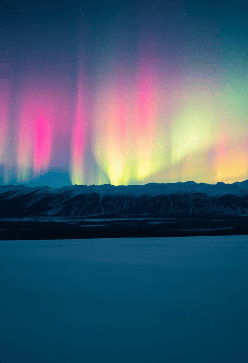 Aurora's Winter Dance