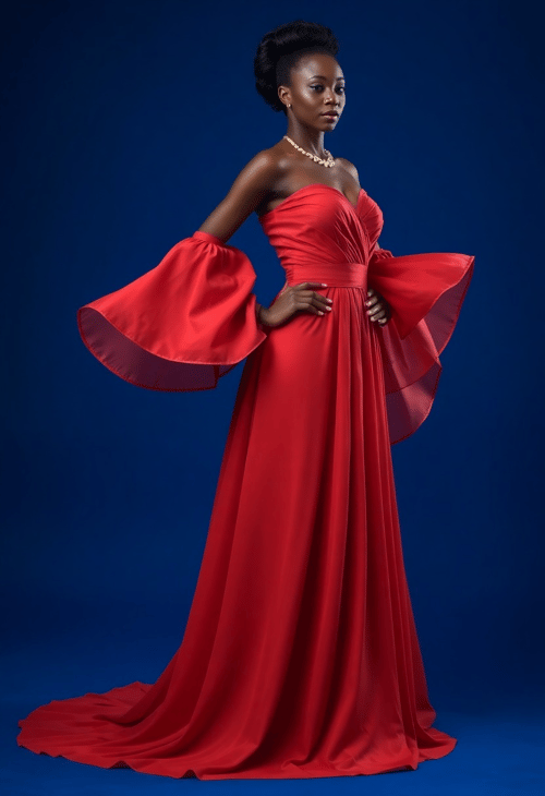 Captivating Confidence: Timeless Beauty in African Dress