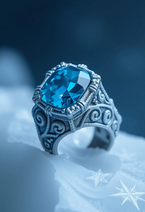 Frozen Aura Ring of the Ice Queen