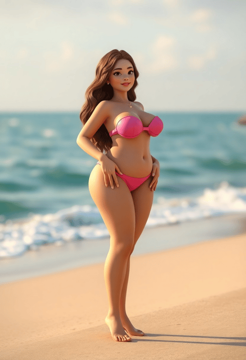 Sunkissed Beach Beauty