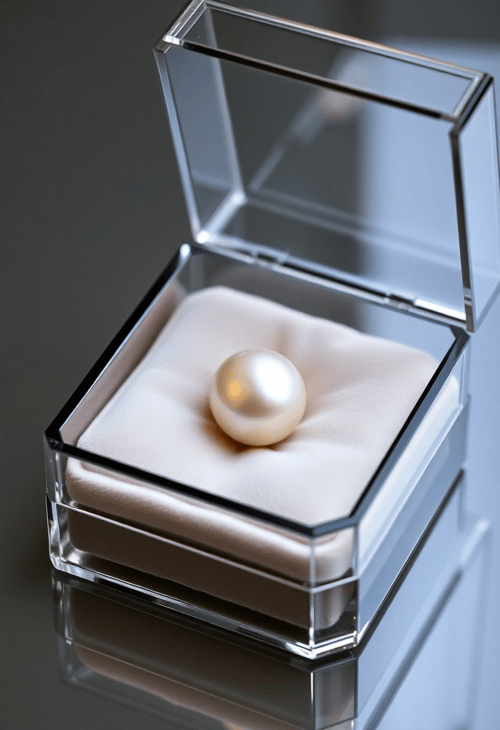Gem of the Ocean: Pearl in Glass