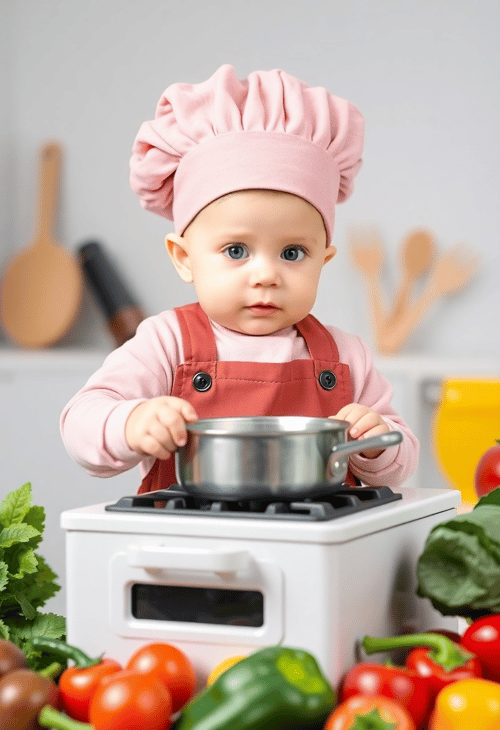 Mini Chef in Action
