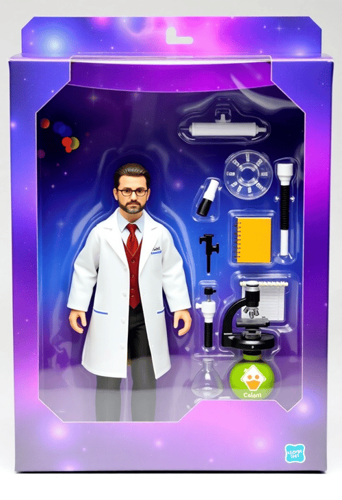 Brilliant Scientist Action Figure