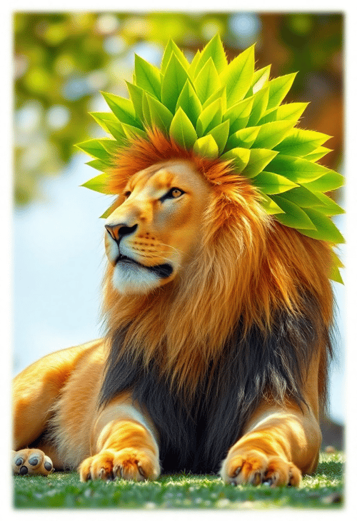 The Majestic Lion-Kiwi Hybrid: The King of the Tropics