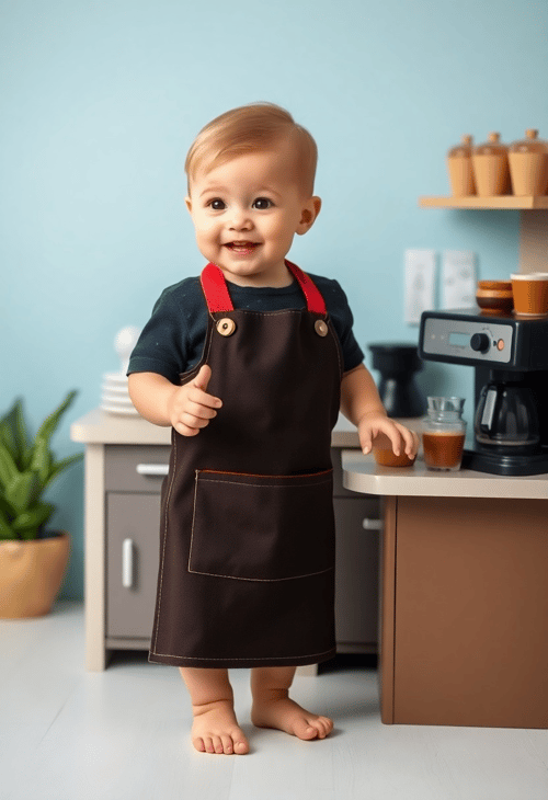 Baby Barista Brewing Joy