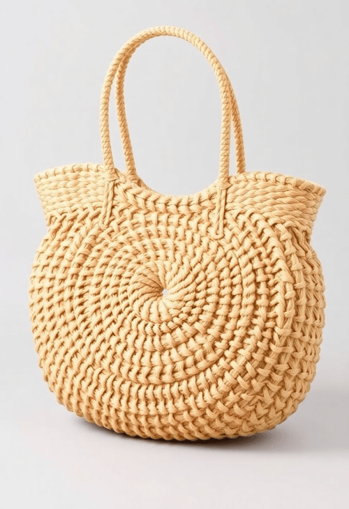 Sustainable Woven Grass Handbag
