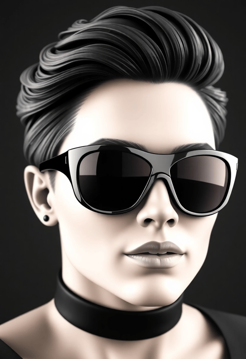 Sporty Wraparound Sunglasses
