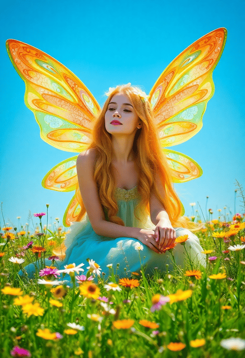 Daydream Fairy in the Meadow