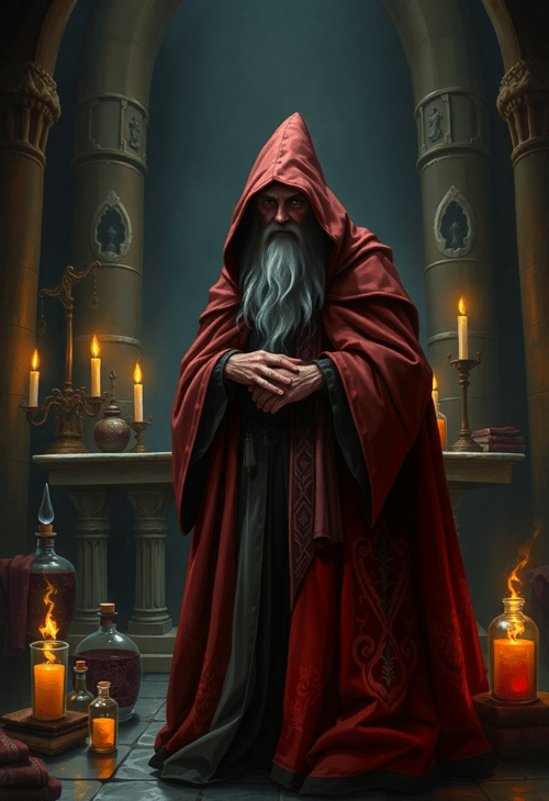 Medieval Spellcaster