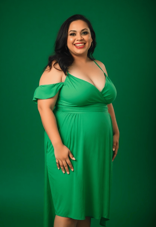 Vibrant Vitality: The Green Goddess