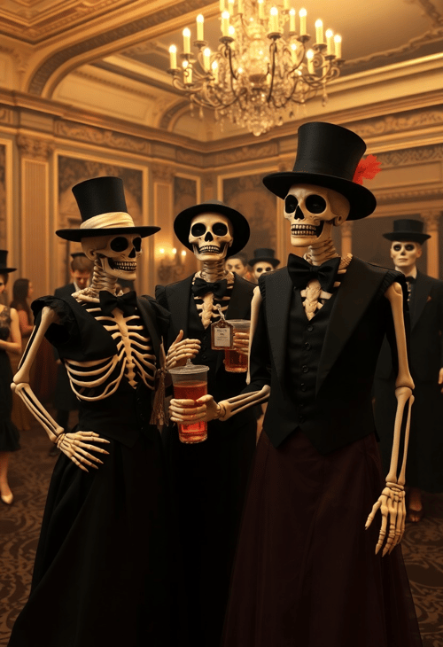 Skeletons' Masquerade Ball