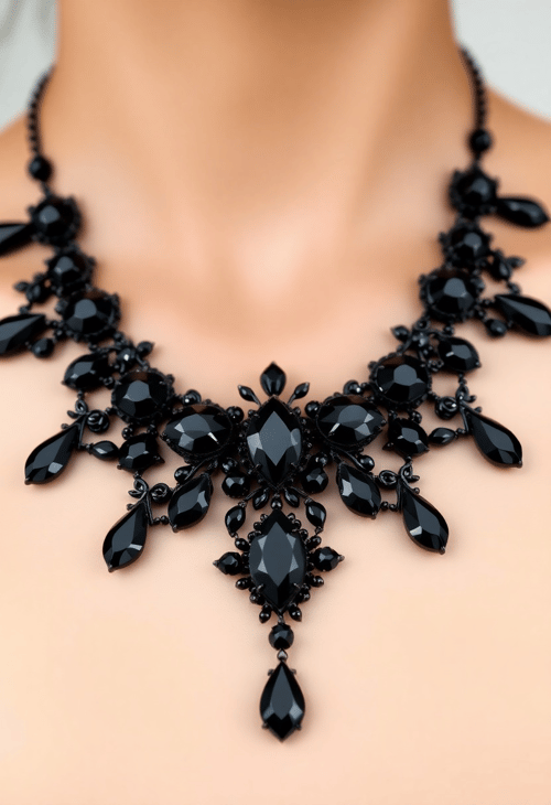 Gothic Revival Black Diamond Delight