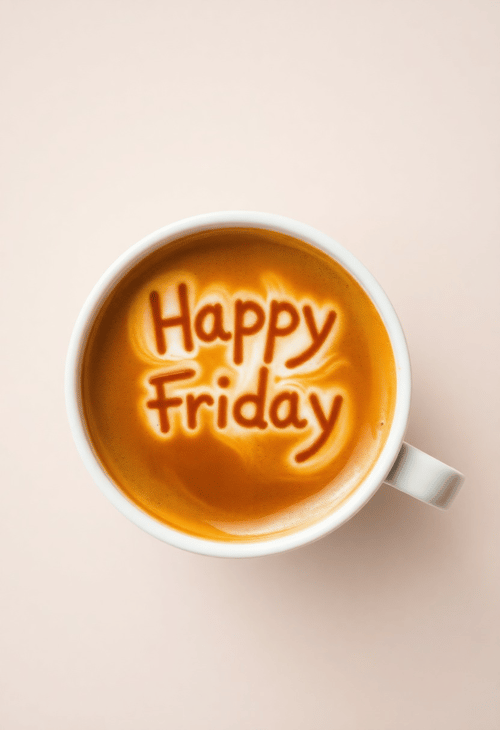 Coffee Delight - Cheers to Friday