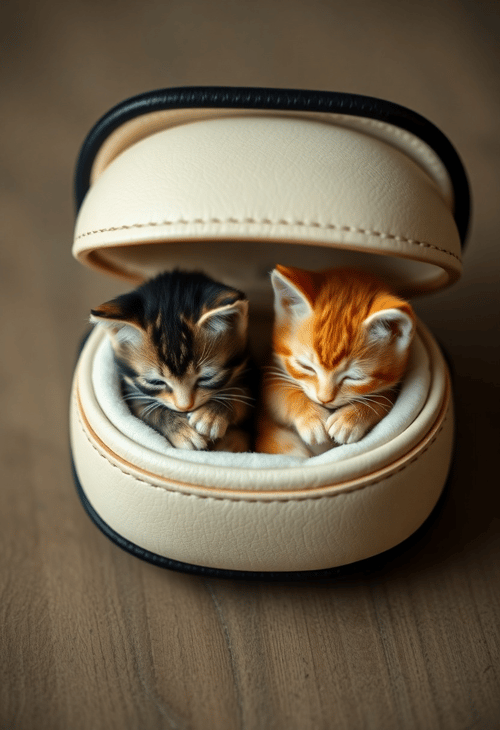 Kitten Cuddle Pods
