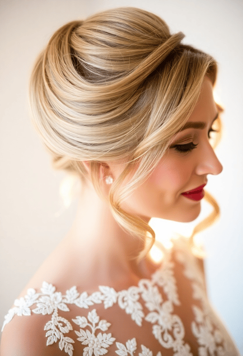 Hime Cut for Wedding Glamour