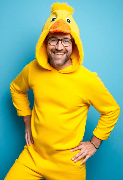 Duckling Dandy: The Quirky Easter Costume