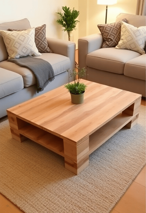 Scandinavian Pallet Coffee Table