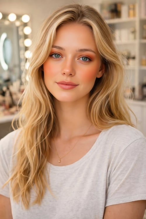 Add Sun-Kissed Makeup to a Photo