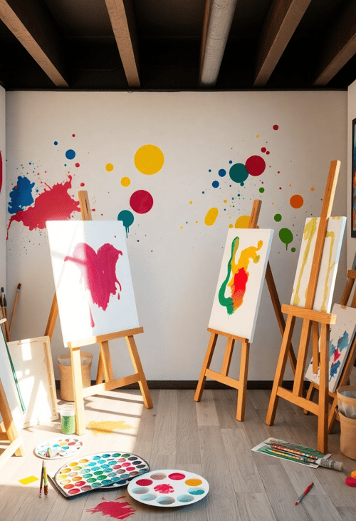 Art Studio Splendor: A Palette of Possibilities