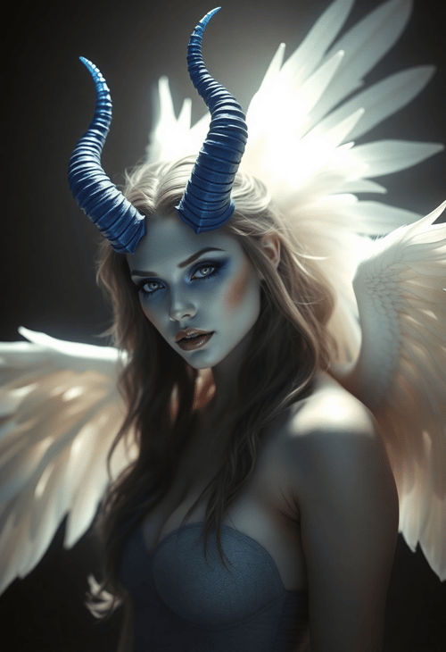 Celestial Temptation: The Ethereal Seductress