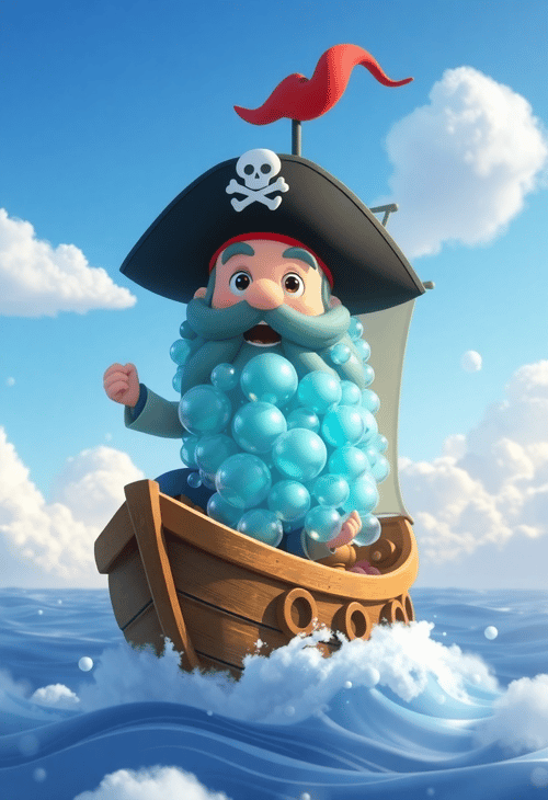 Captain Bubblebeard and the Floating Treasure Island